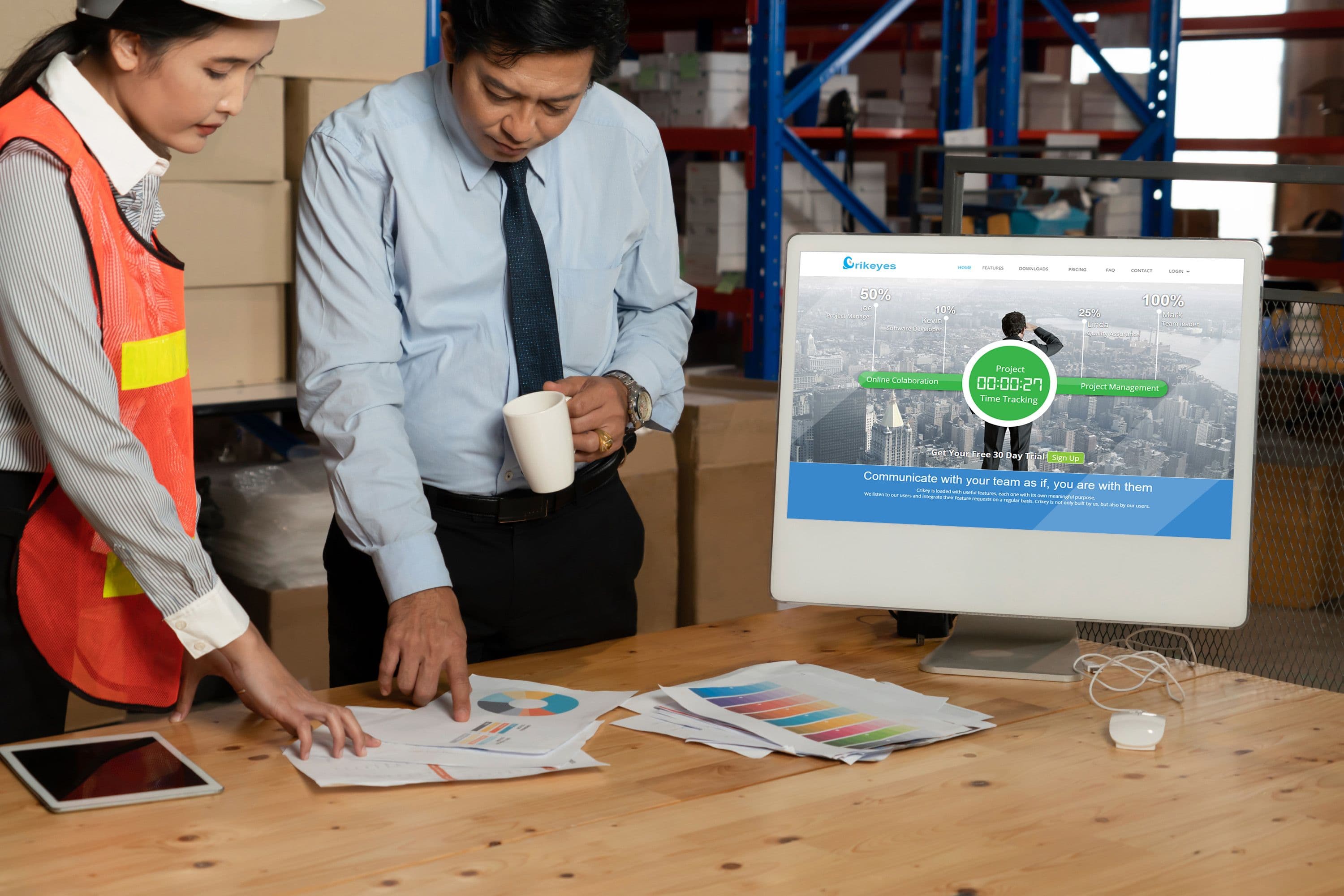 Crikeyes Project Management Software for Team Collaboration