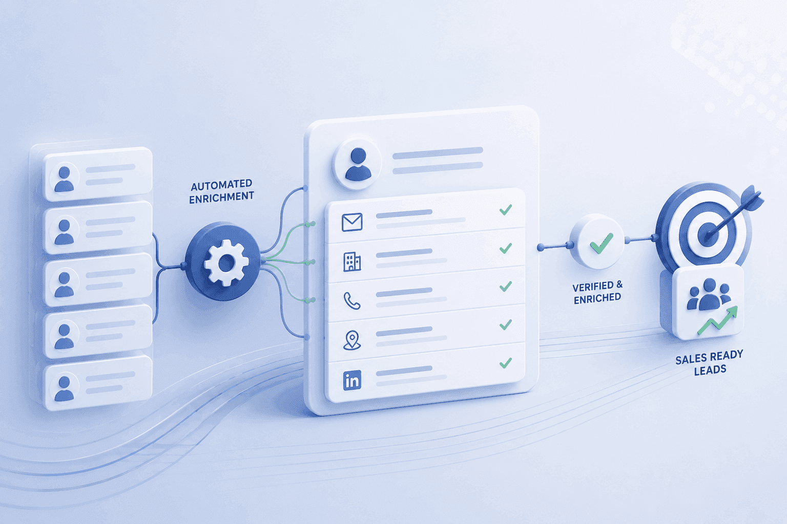 Smart B2B Lead Enrichment Platform